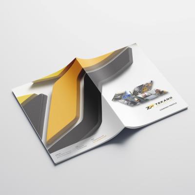 Free A4 Brochure Mockup 07